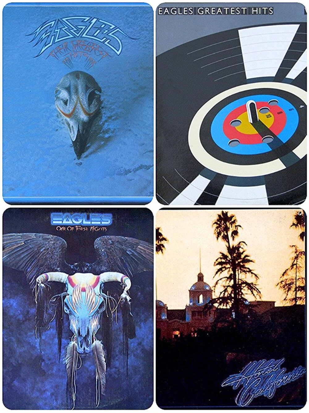 EAGLES 4 Vinyl Albums Bundle